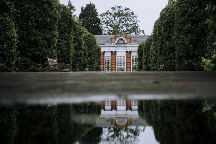 Jardin à la française, charmilles et topiaires